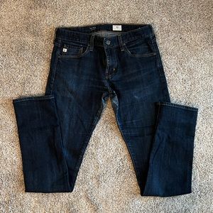 Men’s AG Jeans - Dark-Wash Slim Cut